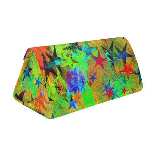 stars and texture colors Custom Foldable Glasses Case