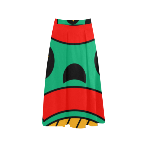 African Scary Tribal Aoede Crepe Skirt (Model D16)