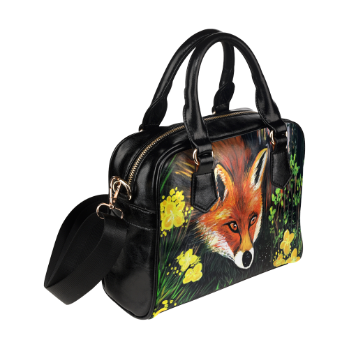 Fox In Nature Shoulder Handbag (Model 1634)