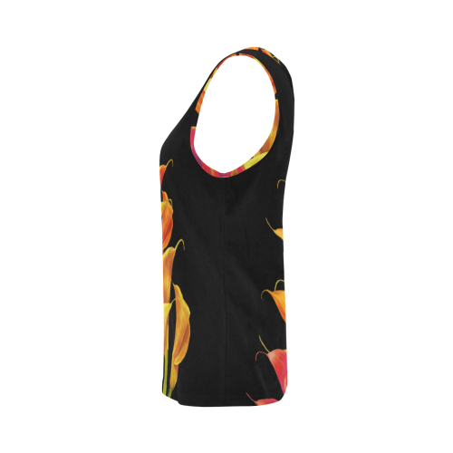 calla lilies All Over Print Tank Top for Women (Model T43)