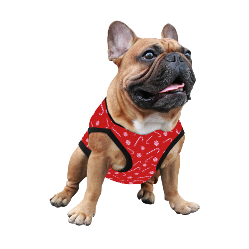 Candy CANE - RED All Over Print Pet Tank Top