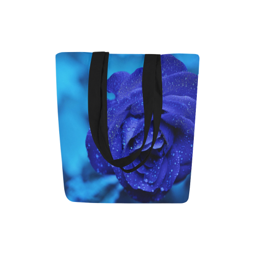 Blue rose Canvas Tote Bag (Model 1657)