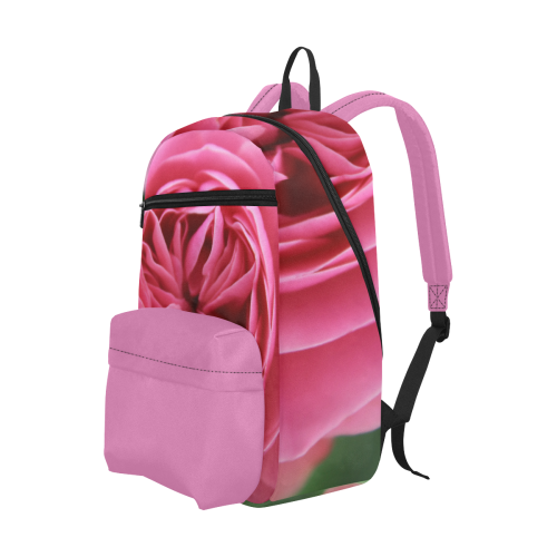 Rose Fleur Macro Large Capacity Travel Backpack (Model 1691)