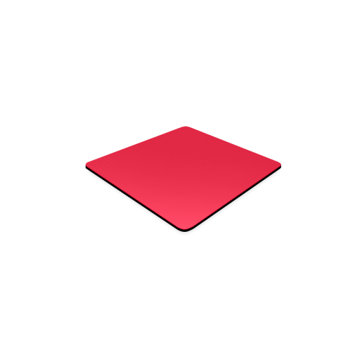 color Spanish red Square Coaster