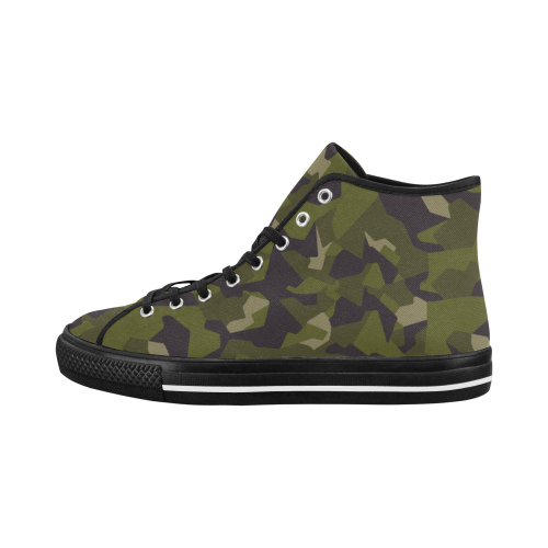 Swedish M90 woodland camouflage Vancouver H Men's Canvas Shoes (1013-1)
