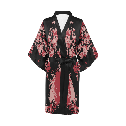 Samba & Rose Tan Kimono Robe