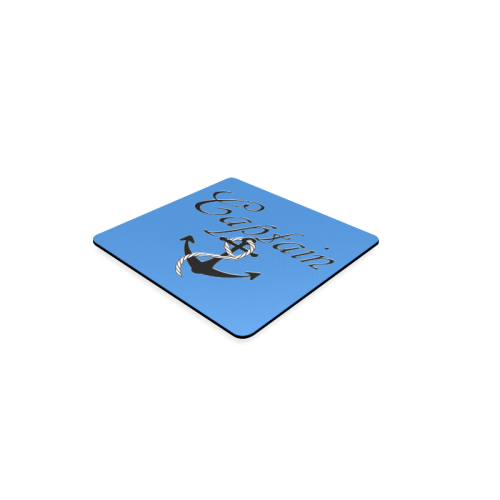 For the Captain / Blue Square Coaster