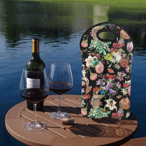 Garden Party 2-Bottle Neoprene Wine Bag