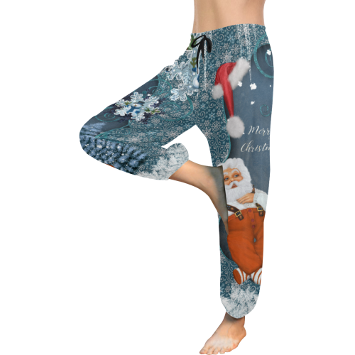 Funny Santa Claus Women's All Over Print Harem Pants (Model L18)