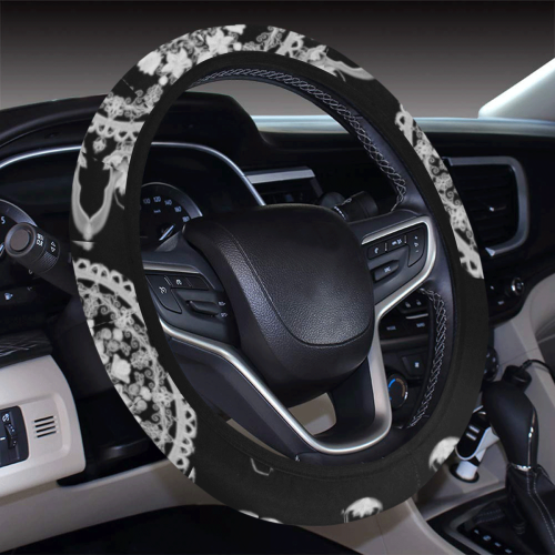 scarve 2-16 Steering Wheel Cover with Elastic Edge