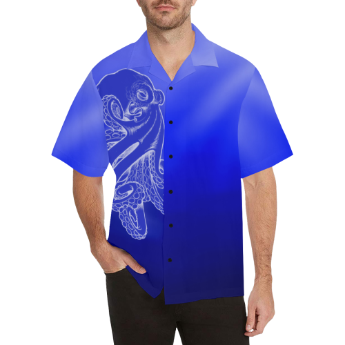 Kraken Hawaiian Shirt (Model T58)