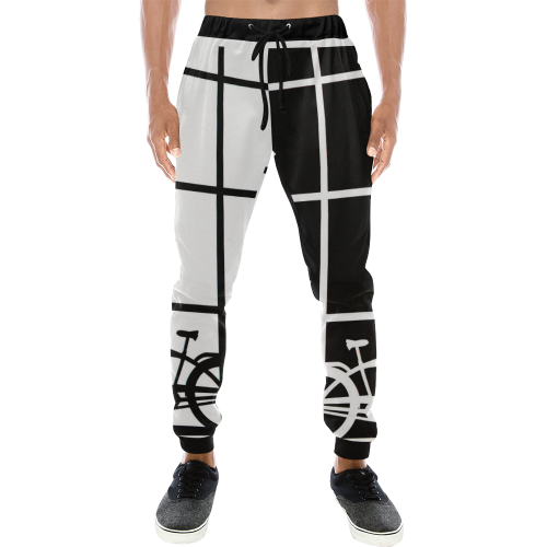 YANG Men's All Over Print Sweatpants (Model L11)