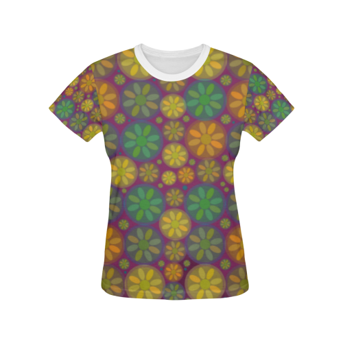 zappwaits beautiful 05 All Over Print T-shirt for Women/Large Size (USA Size) (Model T40)