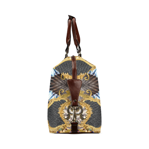 Luxury Abstract Design Classic Travel Bag (Model 1643) Remake
