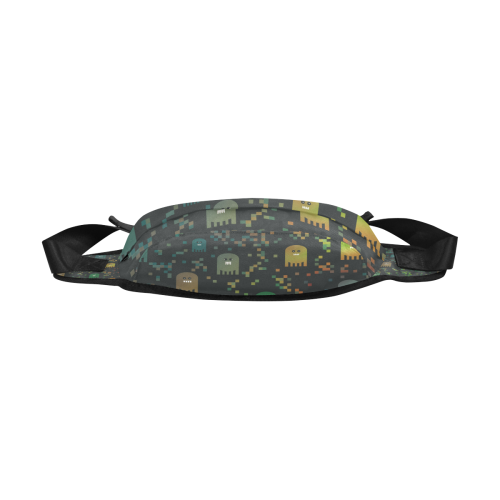 Pac Video Game Men Fanny Pack/Large (Model 1676)