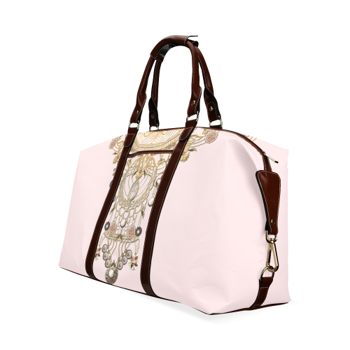 jewels pink Classic Travel Bag (Model 1643) Remake