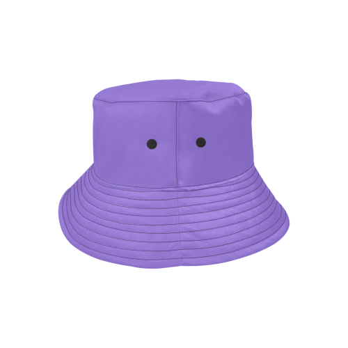 color medium purple All Over Print Bucket Hat