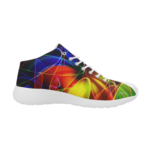 fractal-pattern-abstract-chaos Men's Basketball Training Shoes (Model 47502)