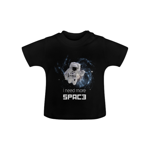 Astronaut in Space Baby Classic T-Shirt (Model T30)
