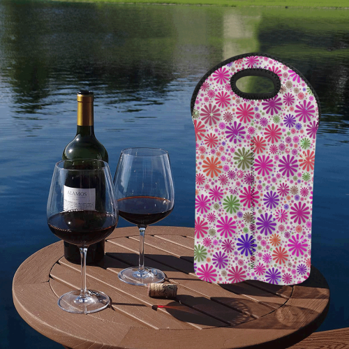 lovely shapes 3A by JamColors 2-Bottle Neoprene Wine Bag