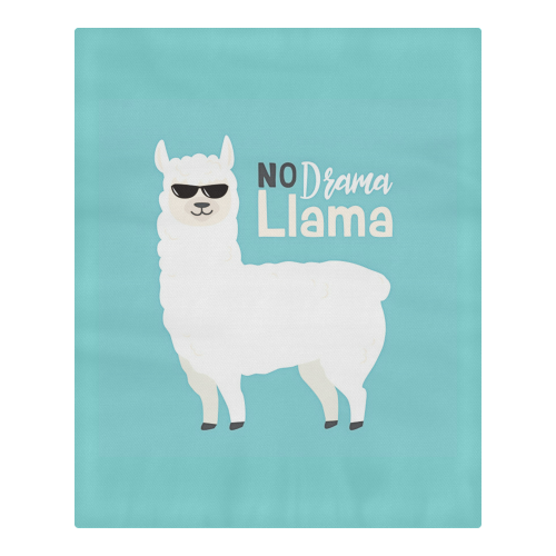 No Drama Llama 3-Piece Bedding Set