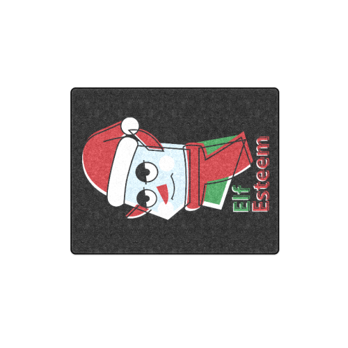 Elf Esteem CHRISTMAS Blanket 40"x50"
