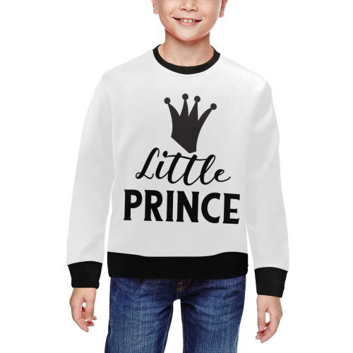 Little Prince All Over Print Crewneck Sweatshirt for Kids (Model H29)