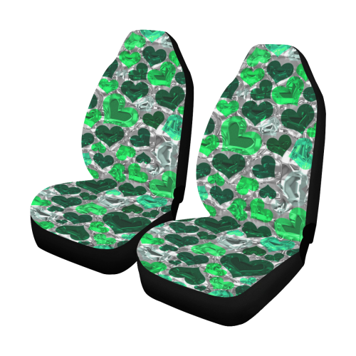 Heart 20160906 Car Seat Covers (Set of 2)