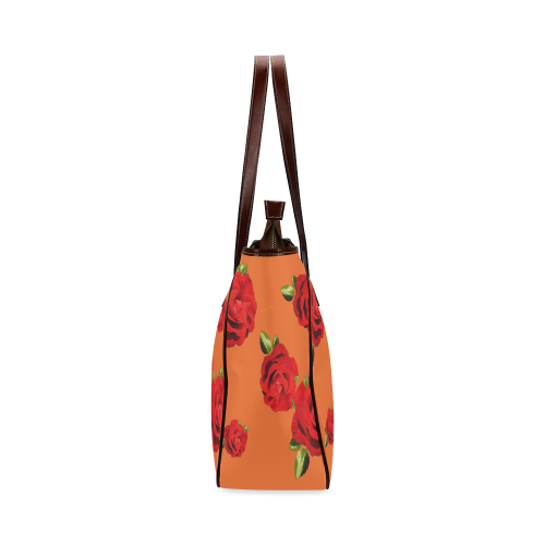 Fairlings Delight's Floral Luxury Collection- Red Rose Handbag 53086ia2 Classic Tote Bag (Model 1644)