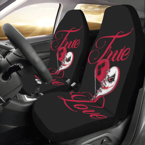 True Love Harley/Joker Car Seat Covers (Set of 2)