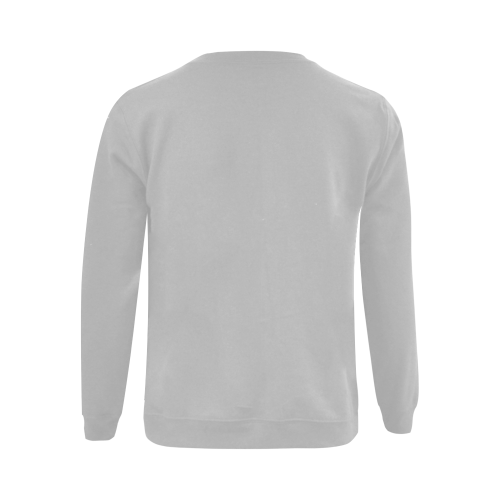 Love Birds Grey Gildan Crewneck Sweatshirt(NEW) (Model H01)
