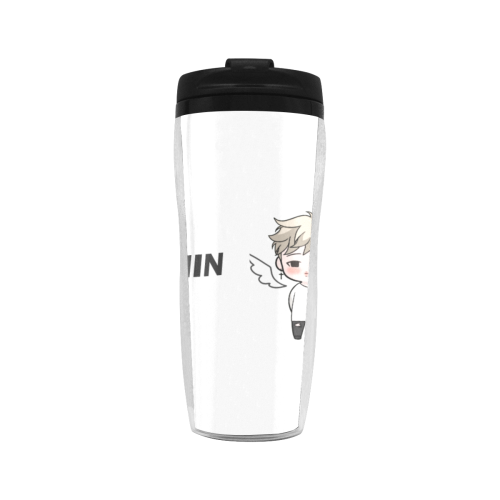 BTS Jimin Angel cute chibi designed by L'Hibiscus Reusable Coffee Cup (11.8oz)