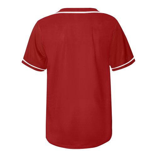 Canada Maple Leaf Baseball Shirts All Over Print Baseball Jersey for Men (Model T50)