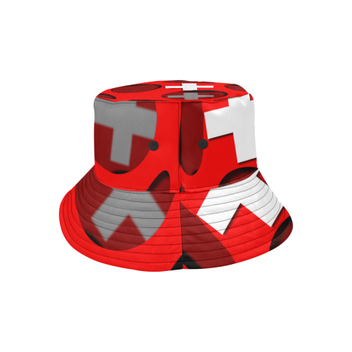 The Flag of Switzerland All Over Print Bucket Hat