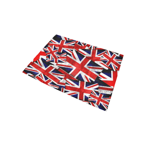 Union Jack British UK Flag Area Rug 5'3''x4'