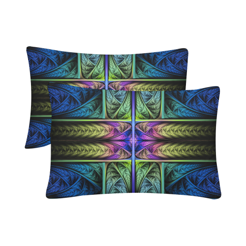Classical Fractal Custom Pillow Case 20"x 30" (One Side) (Set of 2)