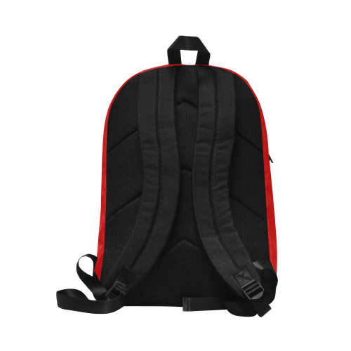 Red Backpack Unisex Classic Backpack (Model 1673)