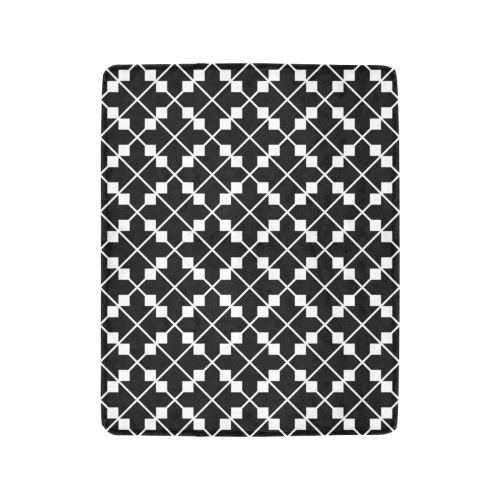 Black And White Fantasy Ultra-Soft Micro Fleece Blanket 40"x50"