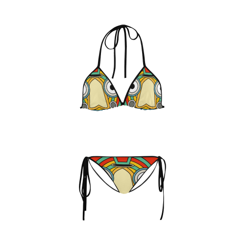 indian tribal Custom Bikini Swimsuit