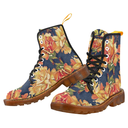 flowers #flowers #pattern #flora Martin Boots For Women Model 1203H