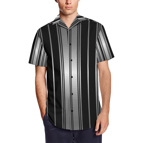 Sheen Men's Short Sleeve Shirt with Lapel Collar (Model T54)