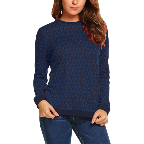 Kettukas BT #11 All Over Print Crewneck Sweatshirt for Women (Model H18)