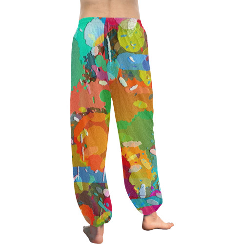 So Much Colors Women's All Over Print Harem Pants (Model L18)