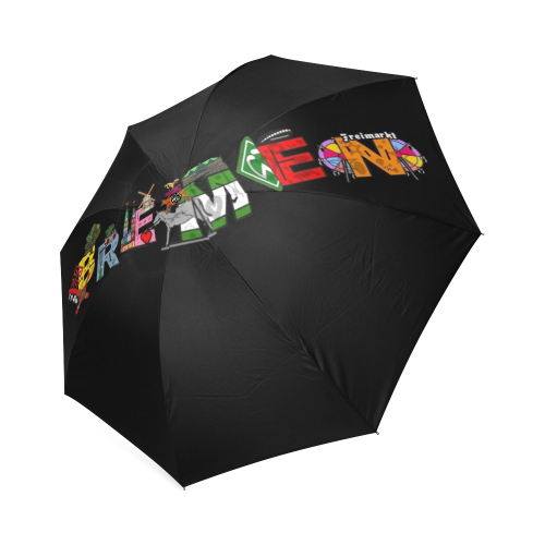 Bremen Word by Nico Bielow Foldable Umbrella (Model U01)