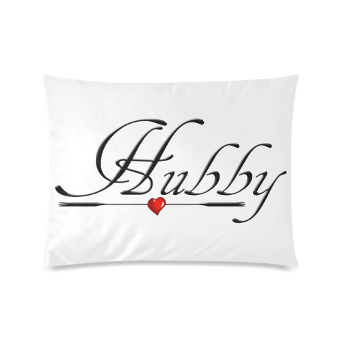 For the Husband - Hubby Custom Picture Pillow Case 20"x26" (one side)