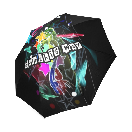 Born this Way by Nico Bielow Foldable Umbrella (Model U01)