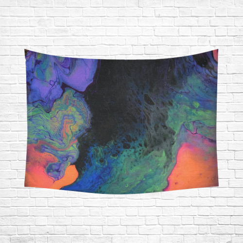 OMFG Y UV Wall Tapestry Cotton Linen Wall Tapestry 80"x 60"