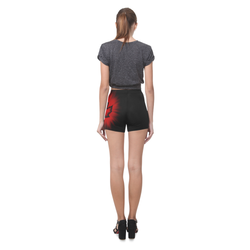 Canada Souvenir Shorts Women's Briseis Skinny Shorts (Model L04)