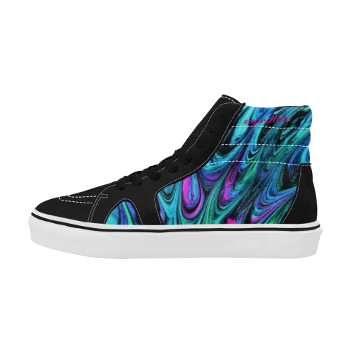 the thought of healed Women's High Top Skateboarding Shoes/Large (Model E001-1)