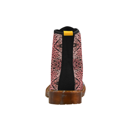 leopard-redskin-1 design on black option A Martin Boots For Women Model 1203H